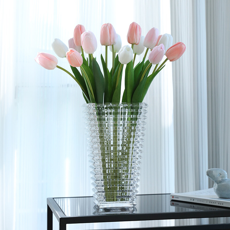 6/12pcs Tulip Artificial Flowers DIY False flowers Ornaments Flower Arrangement
