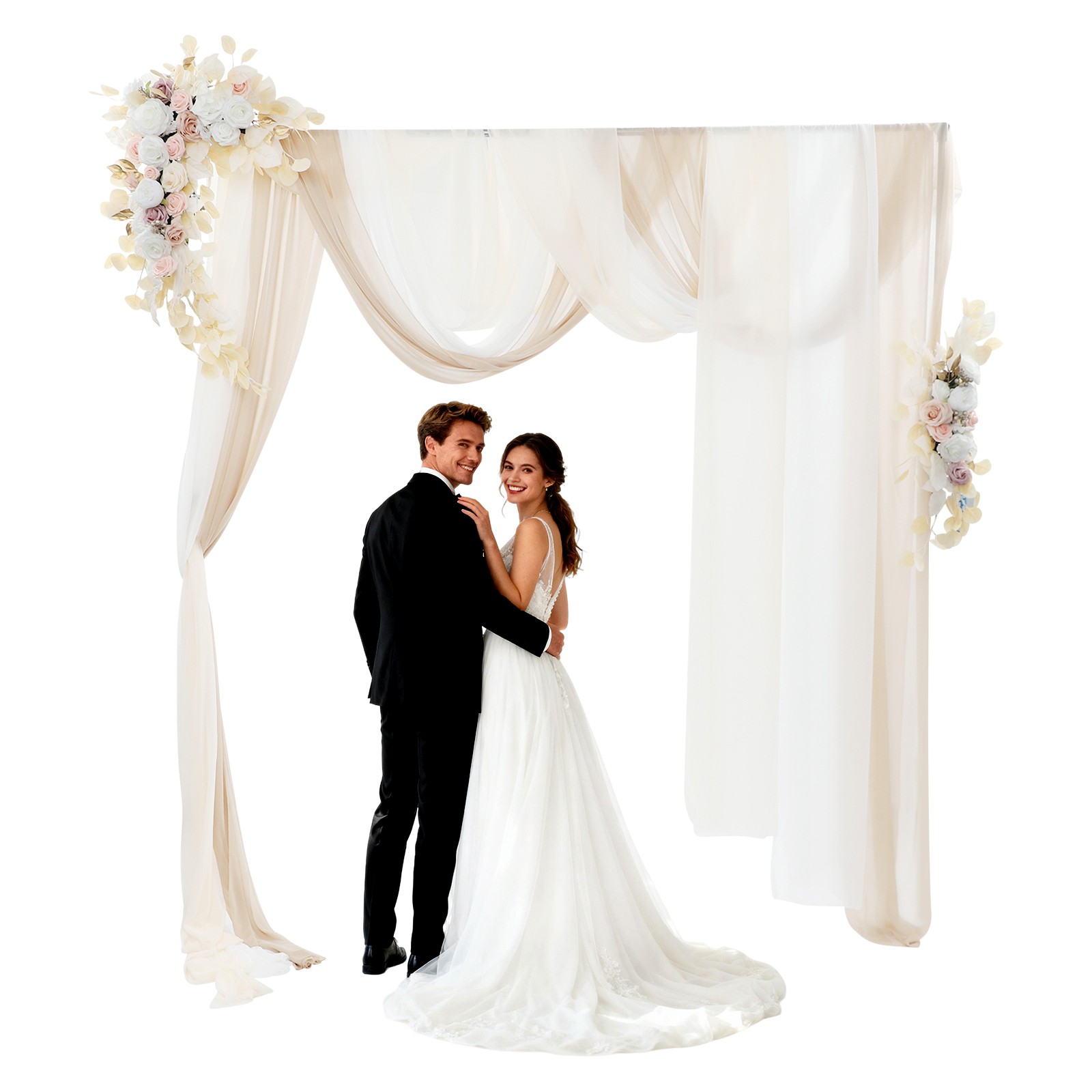 Decorative Artificial Flowers, Artificial Wedding Arch Flower Kit, Wedding Artif