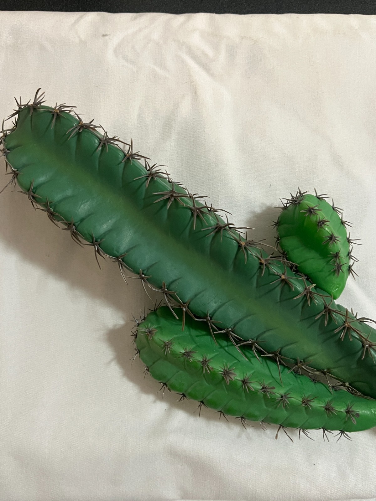 Artificial Cactus Green 7 inches wide and 15 inches tall Southwest decor NEW