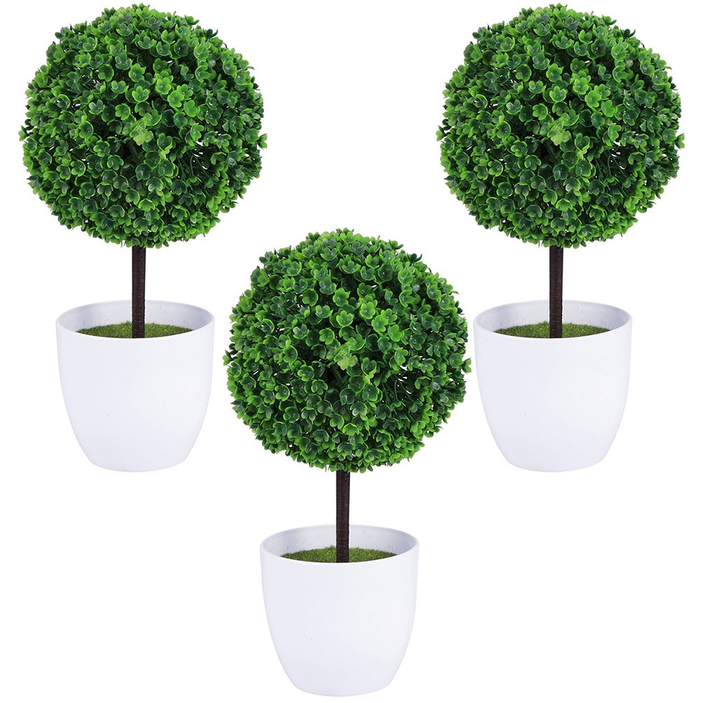 Potted Fake Plants Desktop Potted Plants Artificial Greenery Plants