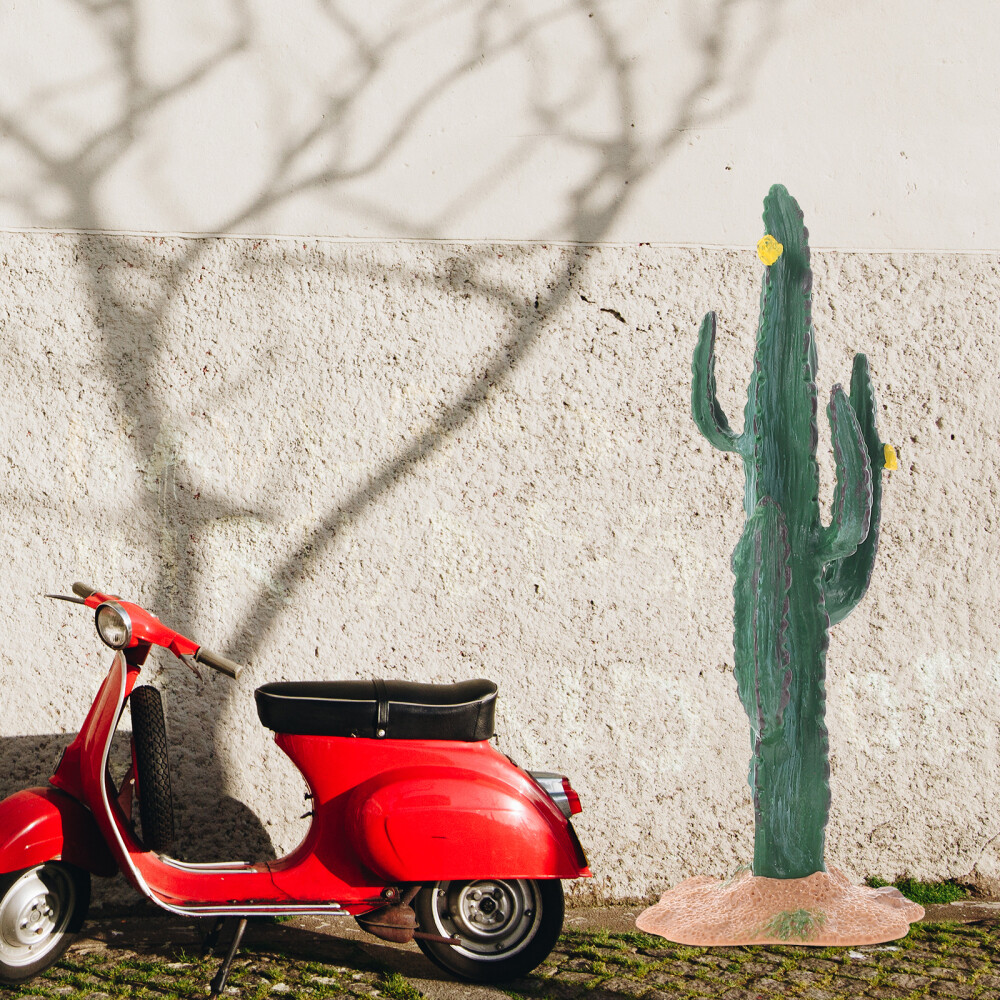 Cactus Ornament Mini Figurine Figurines Resin Simulation Ornaments