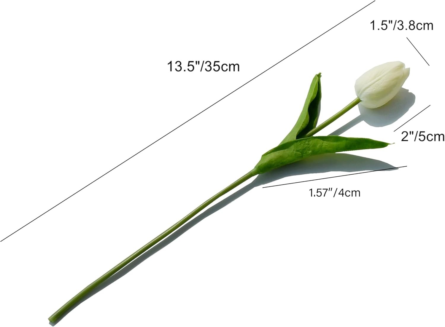 Lifelike PU Fake Floral Stems – Kitchen & Dining Table
