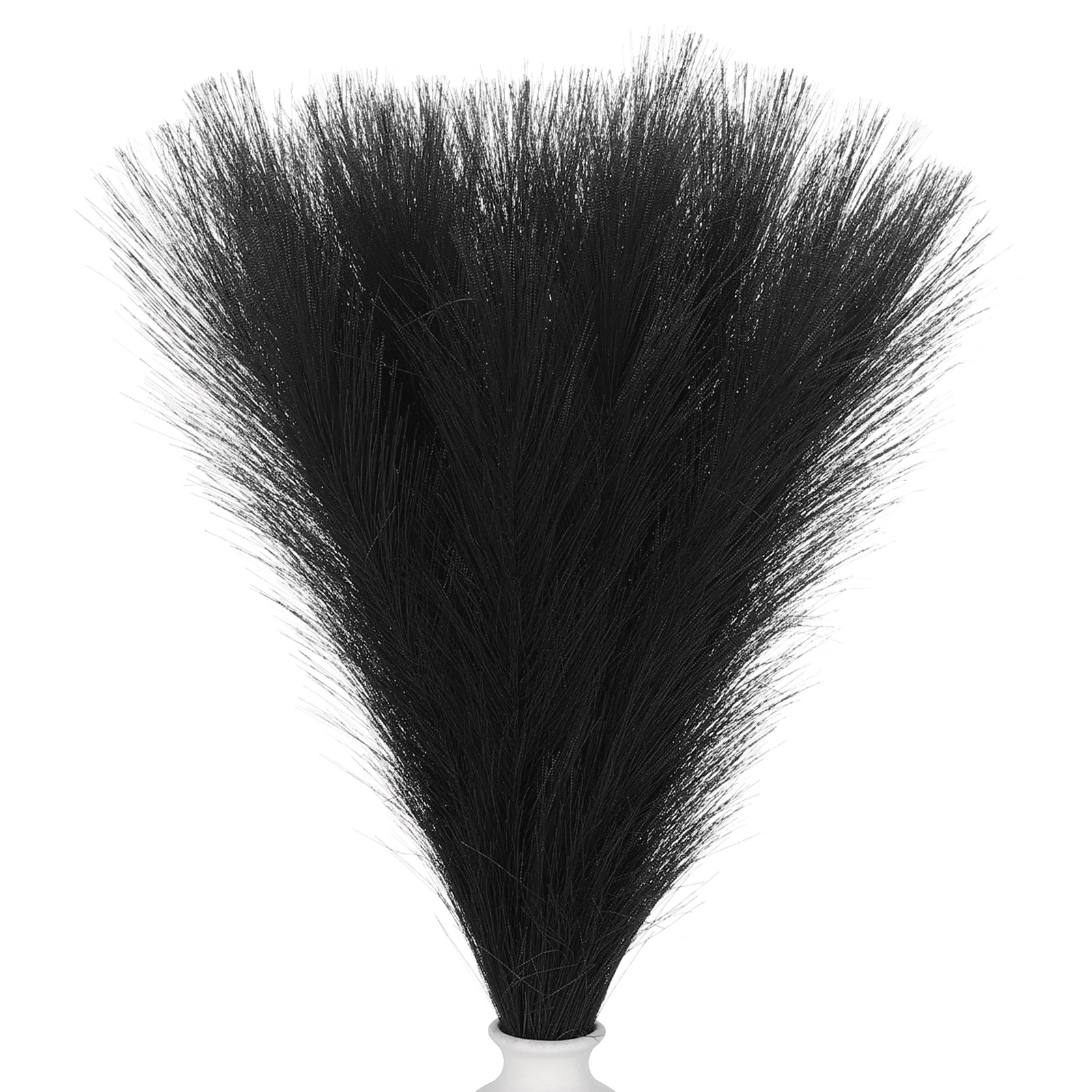 17.7in Pampas Grass Decor, 50pcs Artificial Pampas Grass Bulk, Black