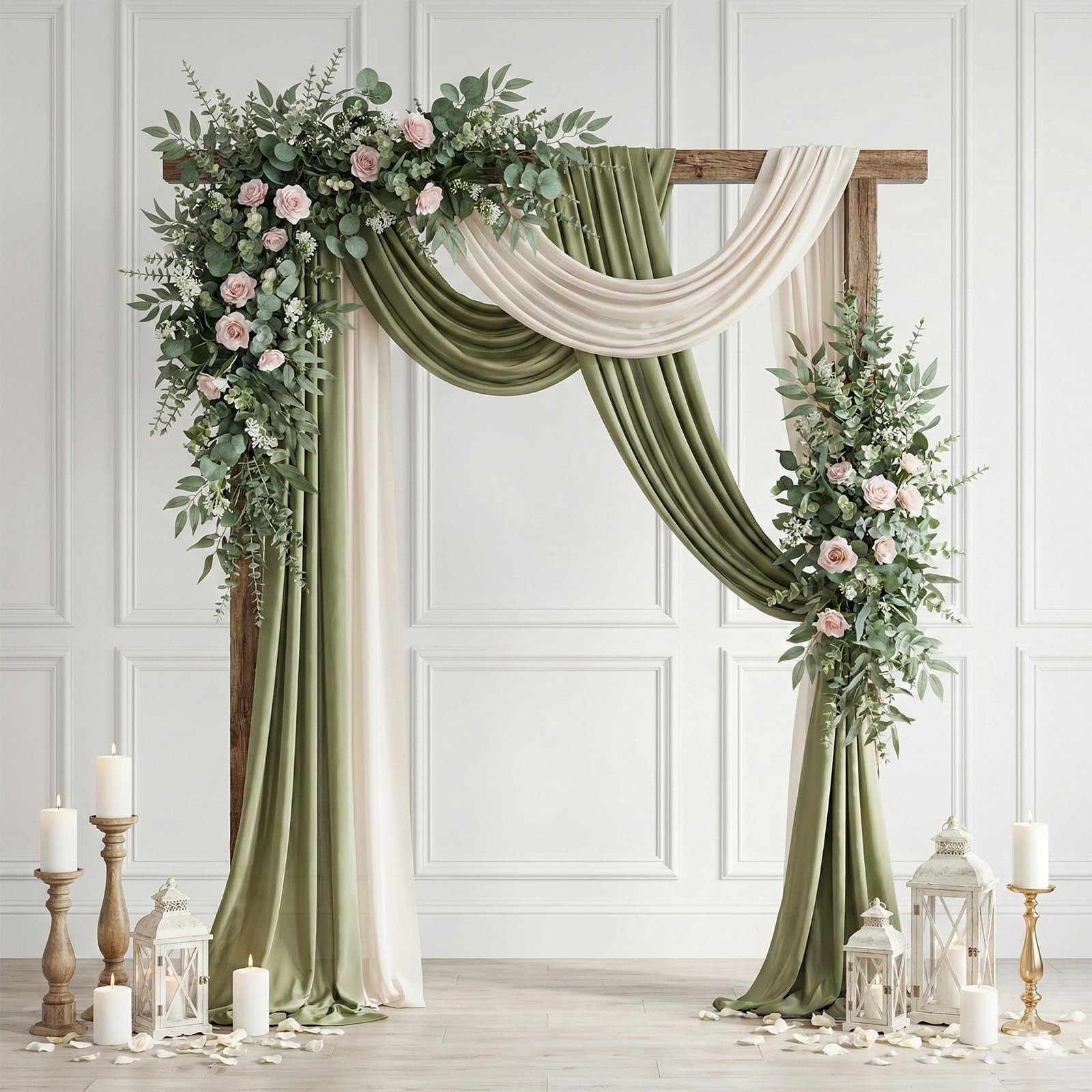 130 Pcs Artificial Eucalyptus Stems – Faux Greenery for Wedding Bouquets & Home