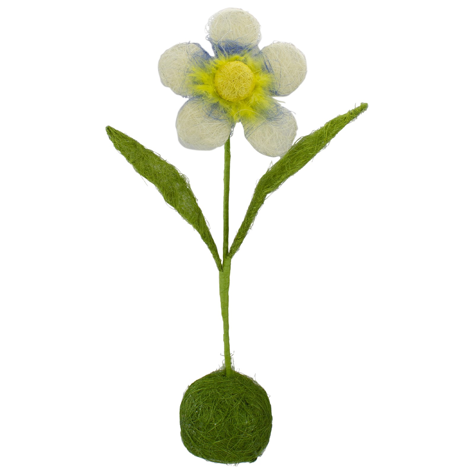 Northlight 19″ Green, Yellow and Blue Spring Floral Table Top Decoration