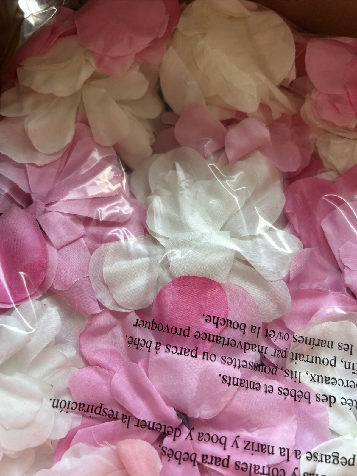Omldggr 4 Pack 12×16” White & Pink Silk Artificial Flower Wall, Pink Faux Rose