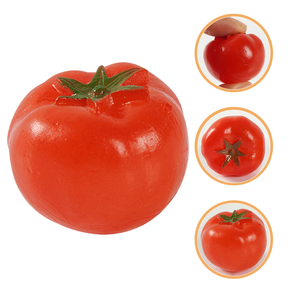 5PCS Simulation Mini Tomato Props Artificial Tomato Models Tomato Mini Decor