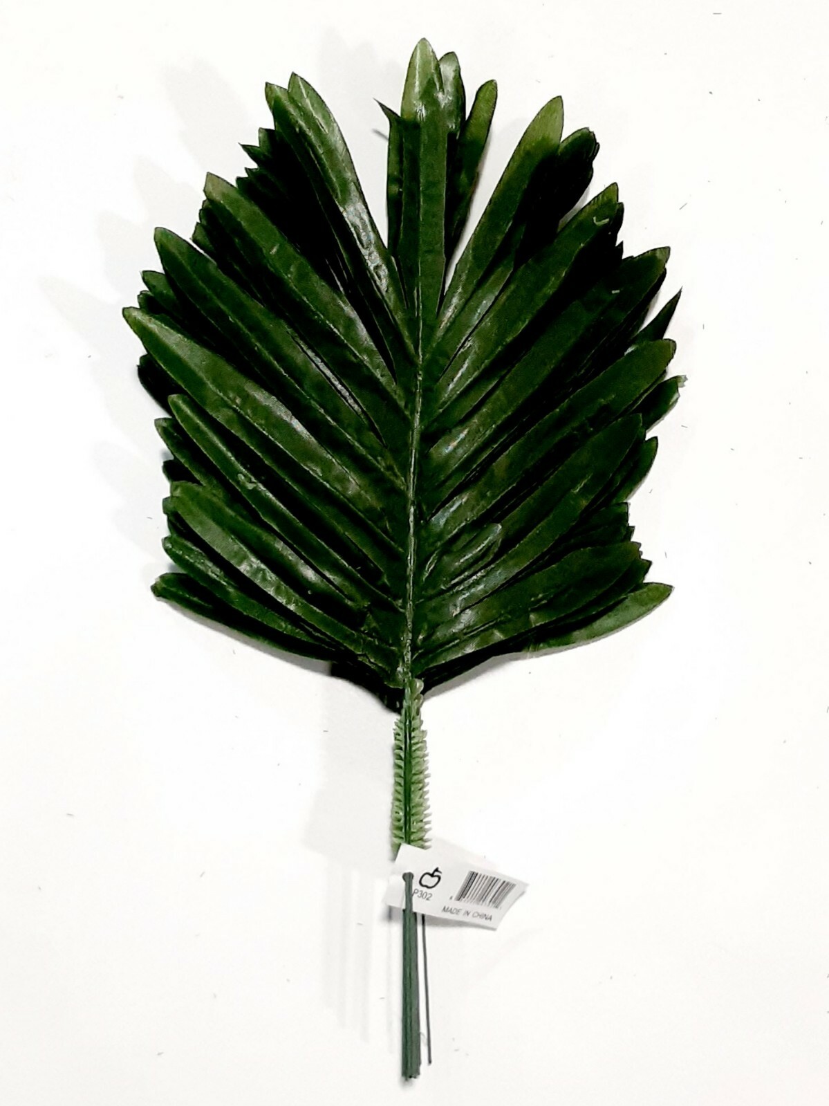 (12 Leaves) 12″ Green Fern Palm Silk Greenery Plant Flower In/Outdoor Decor USA