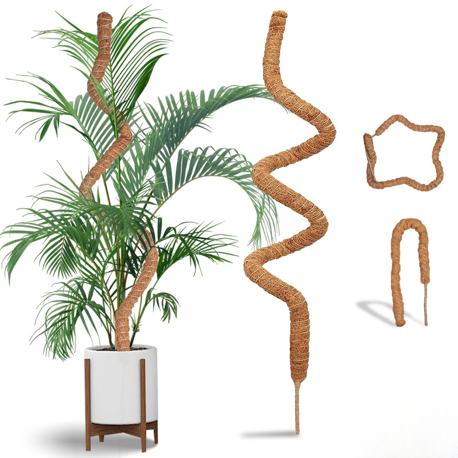 Fake Tropical Palm Tree 90-120cm – Big Plastic Monstera Leaves for Garden & Home