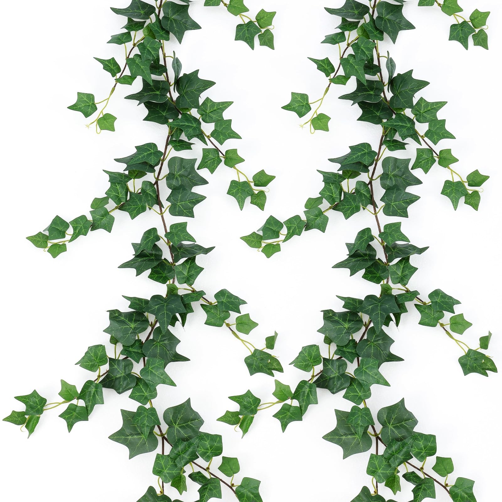 2 Pcs 71 inches Artificial Ivy Vines Garland Green Fake Ivy Garland Faux Hang…