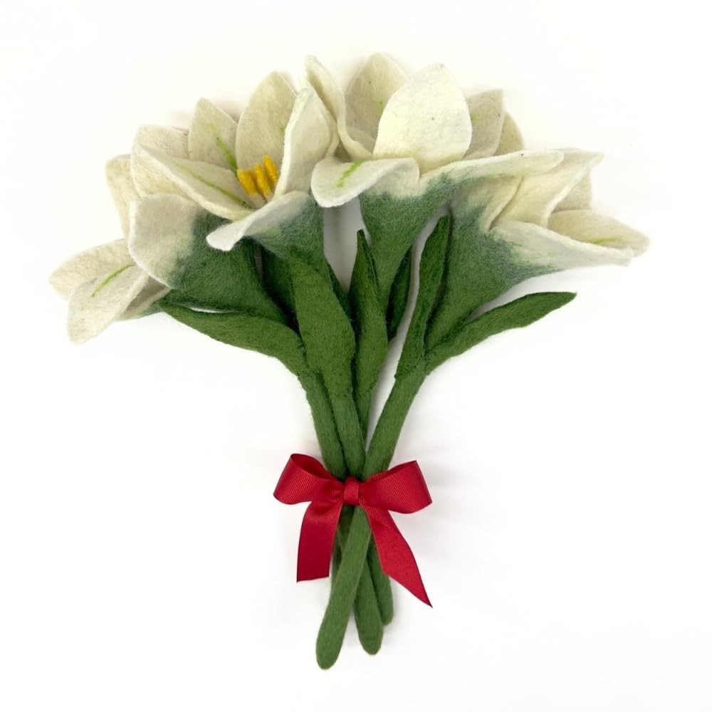 Handmade Felt Flowers for Decoration Felt Flower Bouquets Fall & Holiday Vale…