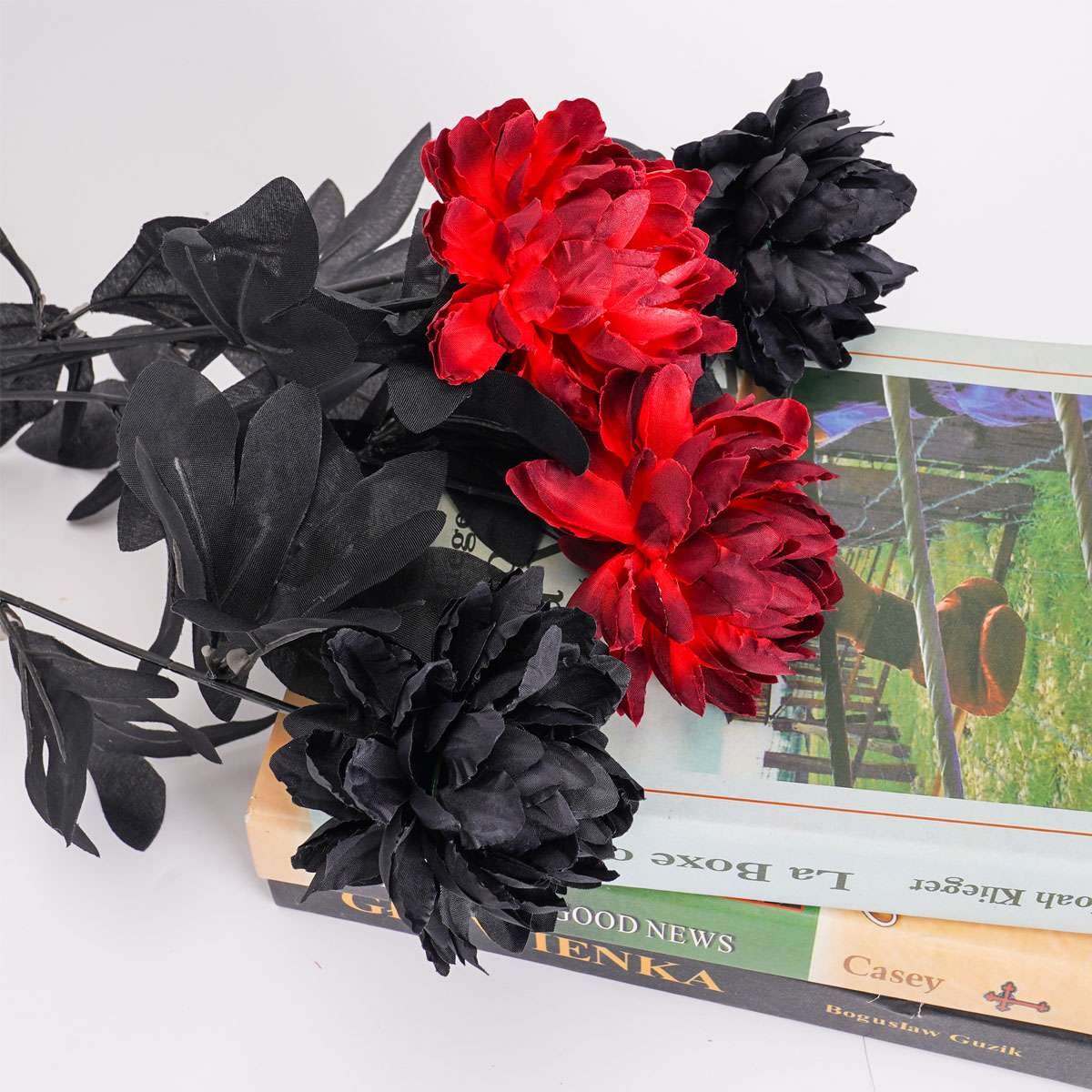 Bouquet Artificial Faux Silk Rose Flowers Wedding Party Events Decoration Xmas