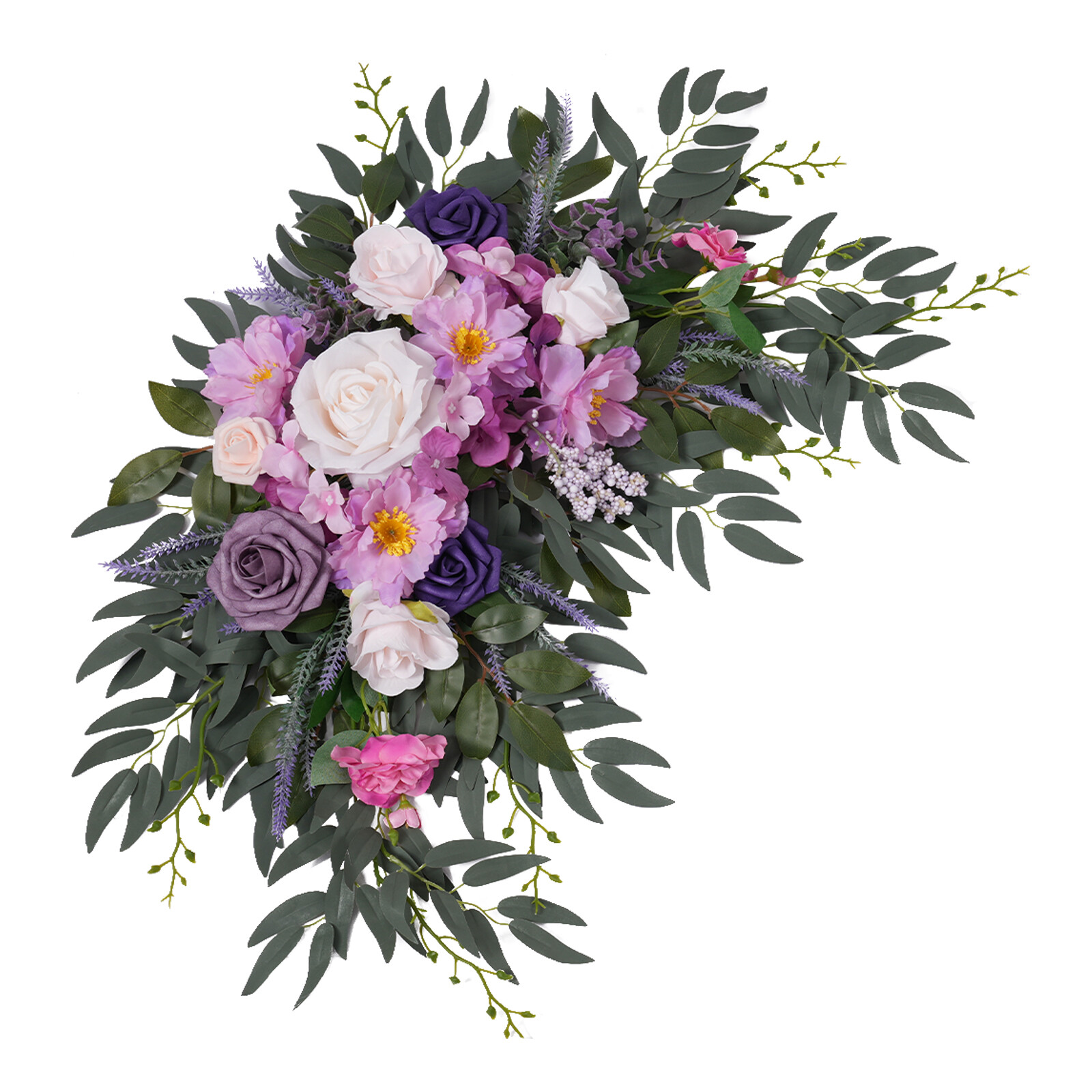 Artificial Wedding Arch Flowers Kit Artificial Flowers for Wedding Decoration US