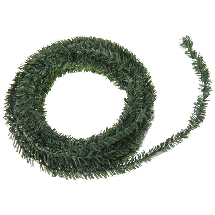 New — MINI PINE Wired Roping Garland for Feather Trees or Crafts 30’L x .5″ W