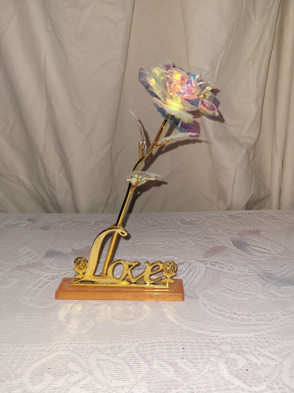 24k Gold Foil Rose