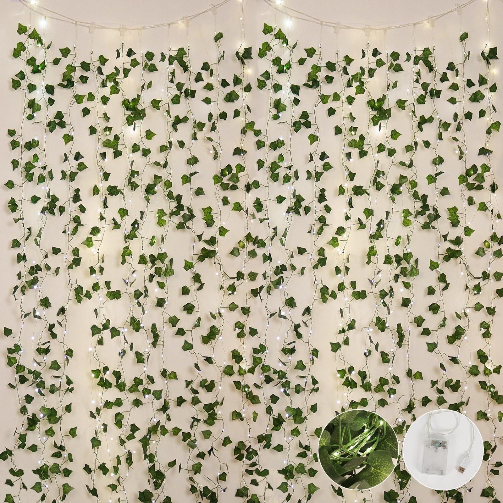 RECUTMS Artificial Ivy Garland 86 FT Fake Vines for Home Decor