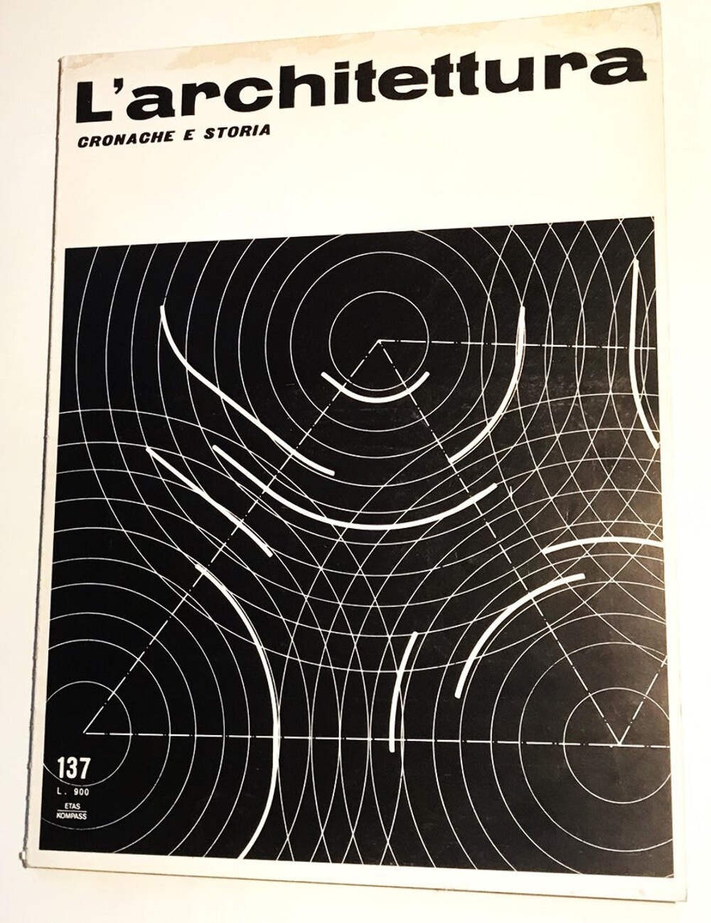 L’Architettura no 137 anno 1967 Italian Architecture Magazine boxAR6_45 –