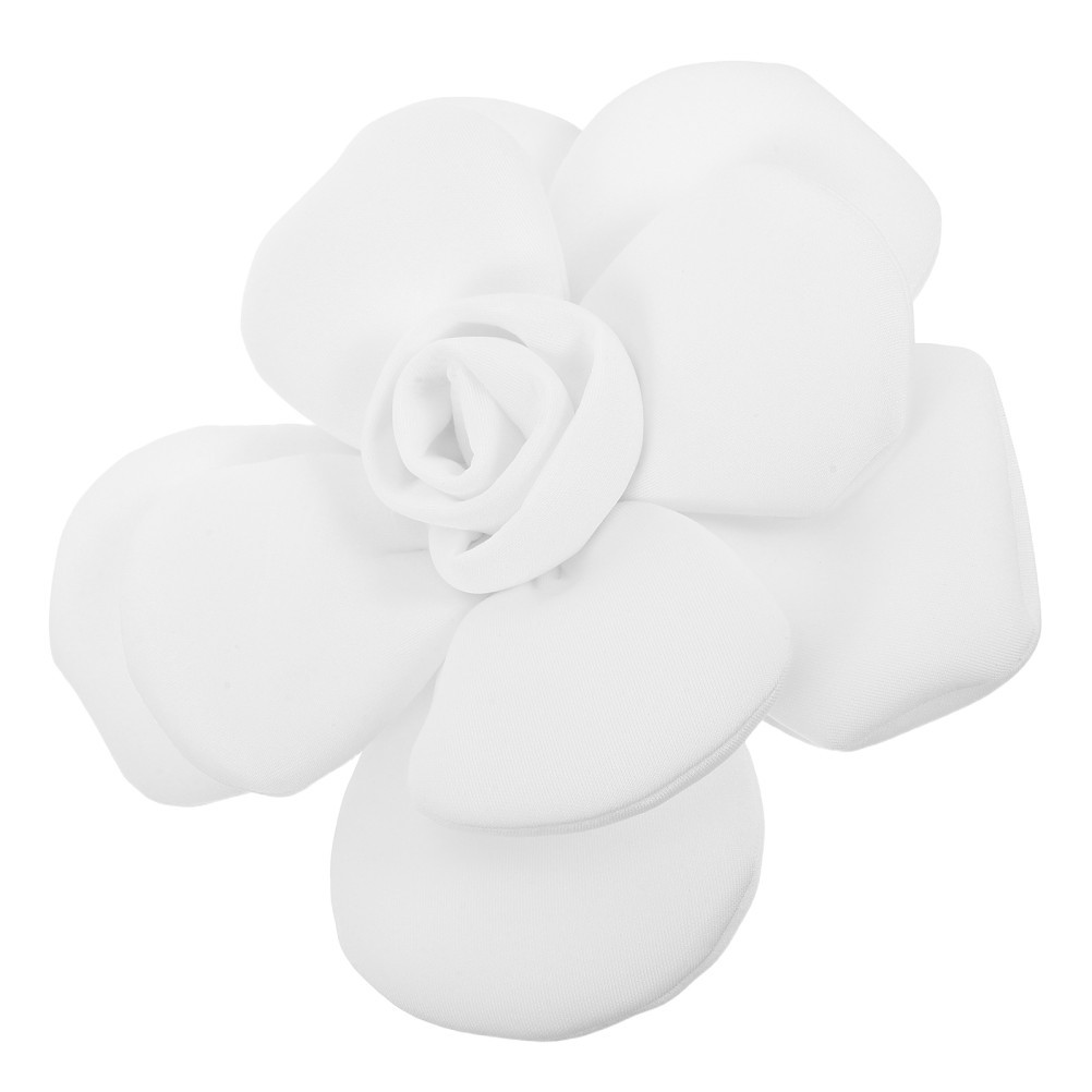 Fabric Three-dimensional Flowers Camellia Supplement Applique for Clothes