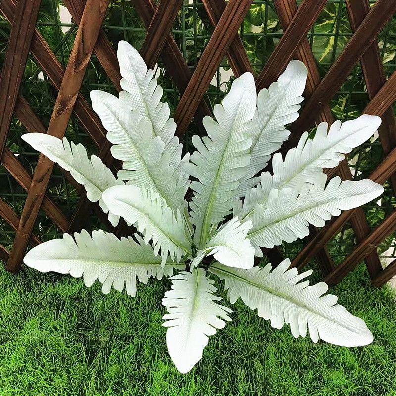 35-45cm Artificial Fern Leaves Garden Foliage Leaf For Home Ornament Decoration
