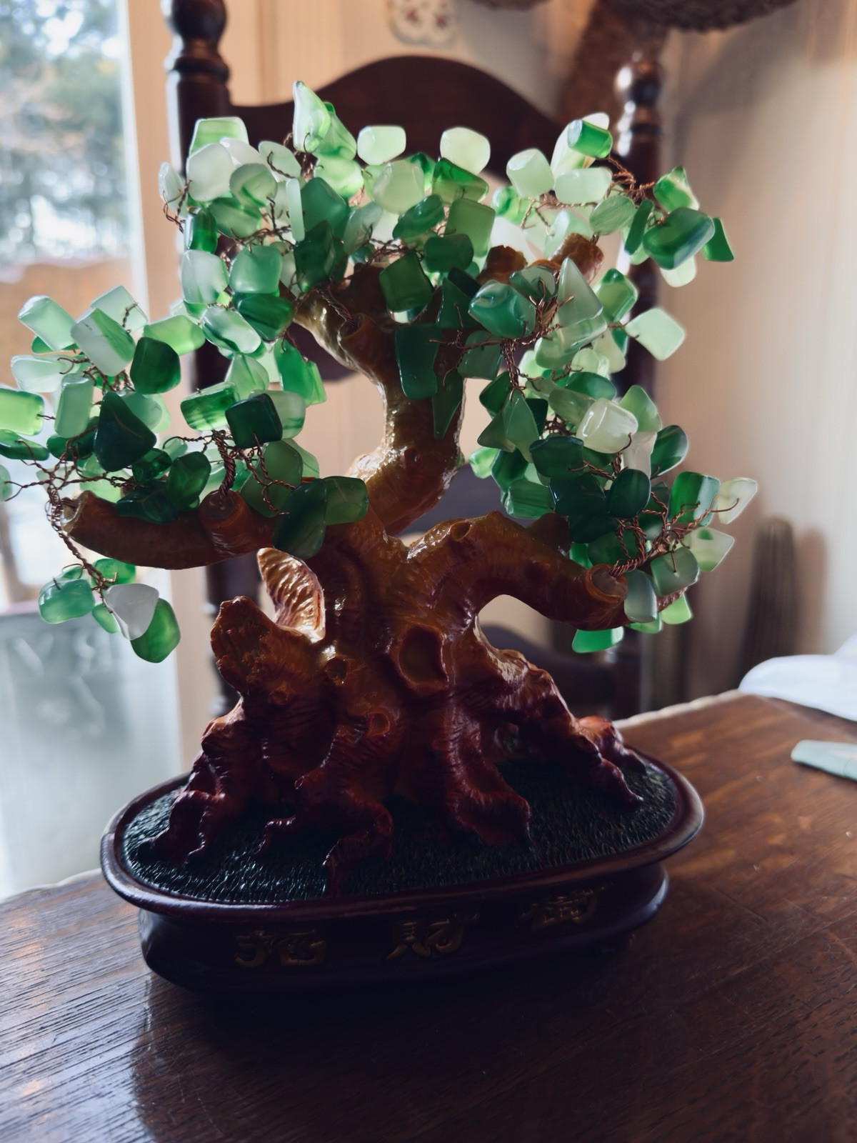 Natural Gemstone Bonsai Tree