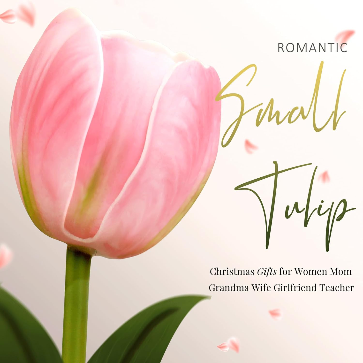 Tulip Flower Lamp, Valentine’s Day Gifts for Women, Romantic Home Decor Flower G