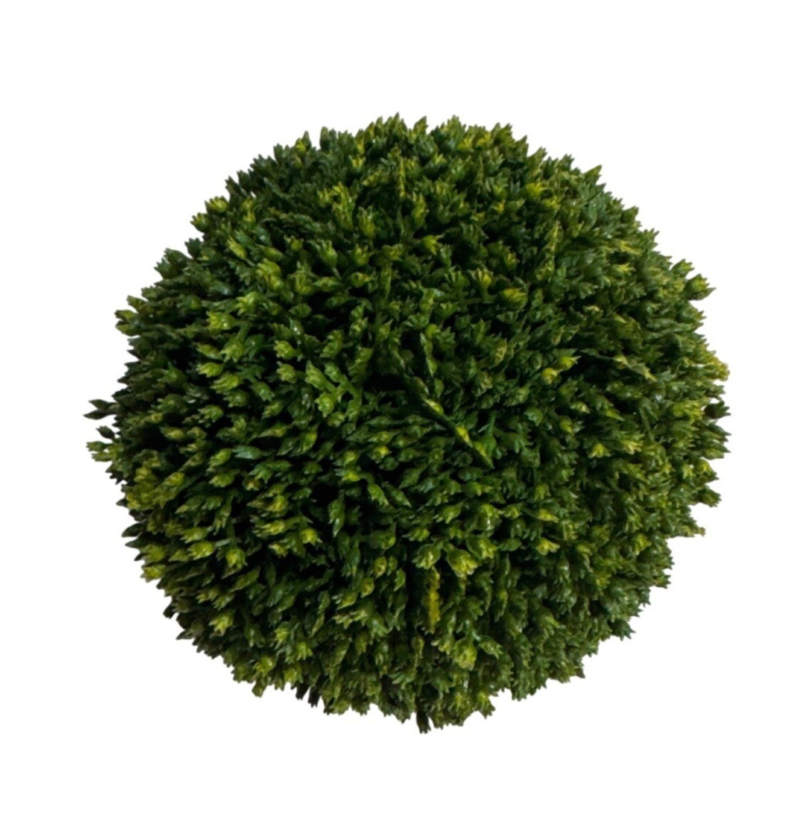 Artificial Dense Green Moss Ball 5 Inch Round Indoor Outdoor Decorative Sphere
