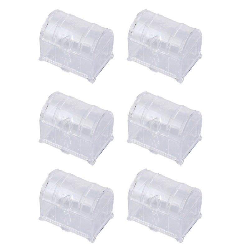 6pcs Luxurious European Favor Holder For Special Occasion Practical Candy Box