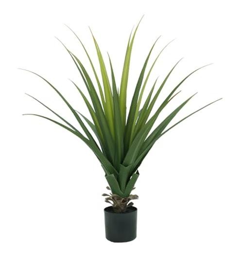3FT Artificial Agave Plant – Realistic Faux Spiked Agave Plants,Artificial 3ft