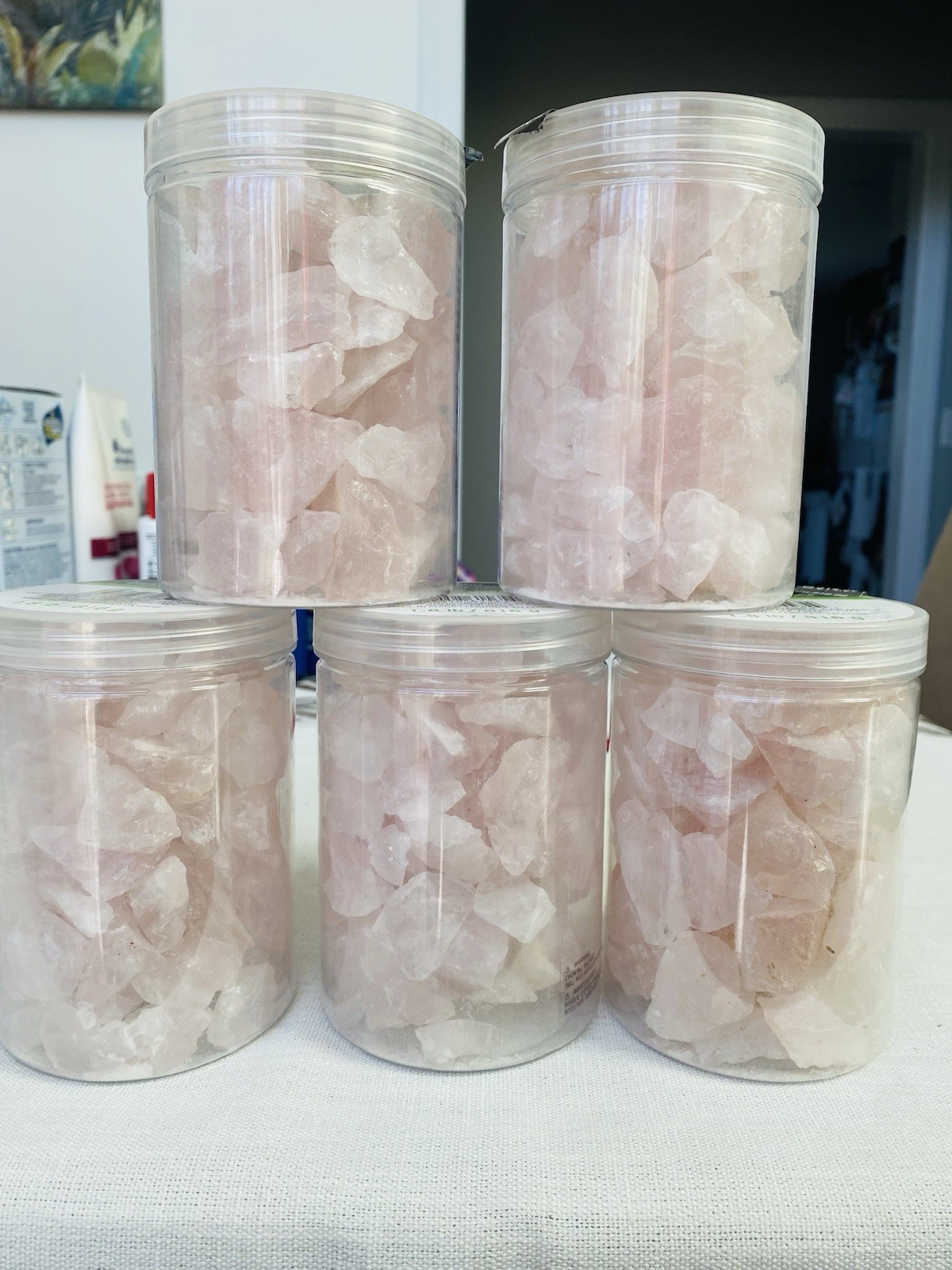 Ashland Decorative Filler Rocks Rose Quartz (5)
