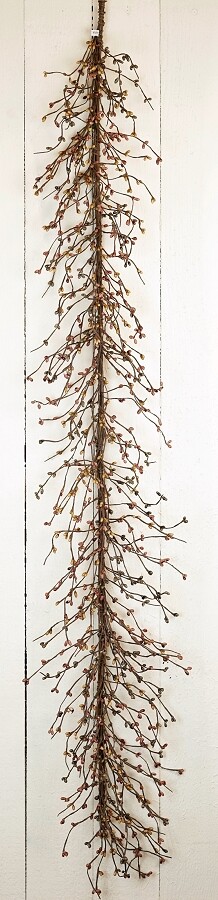 Pip Berry Garland – 4.5 Feet Long – Rustic Mix – Pink Green Gold Brown