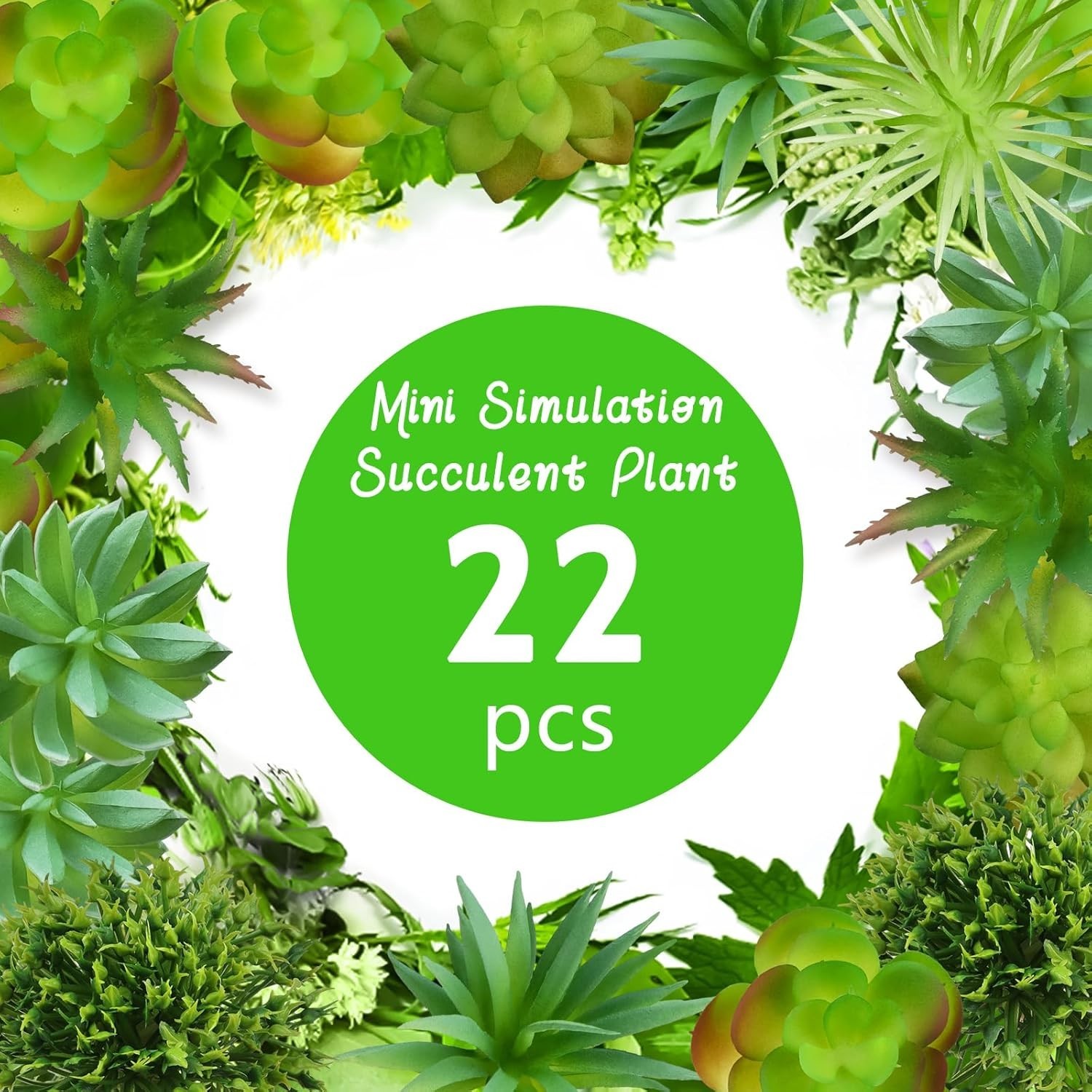 16/22 Pack Artificial Succulents Plants Unpotted Fake Succulents for Home Office