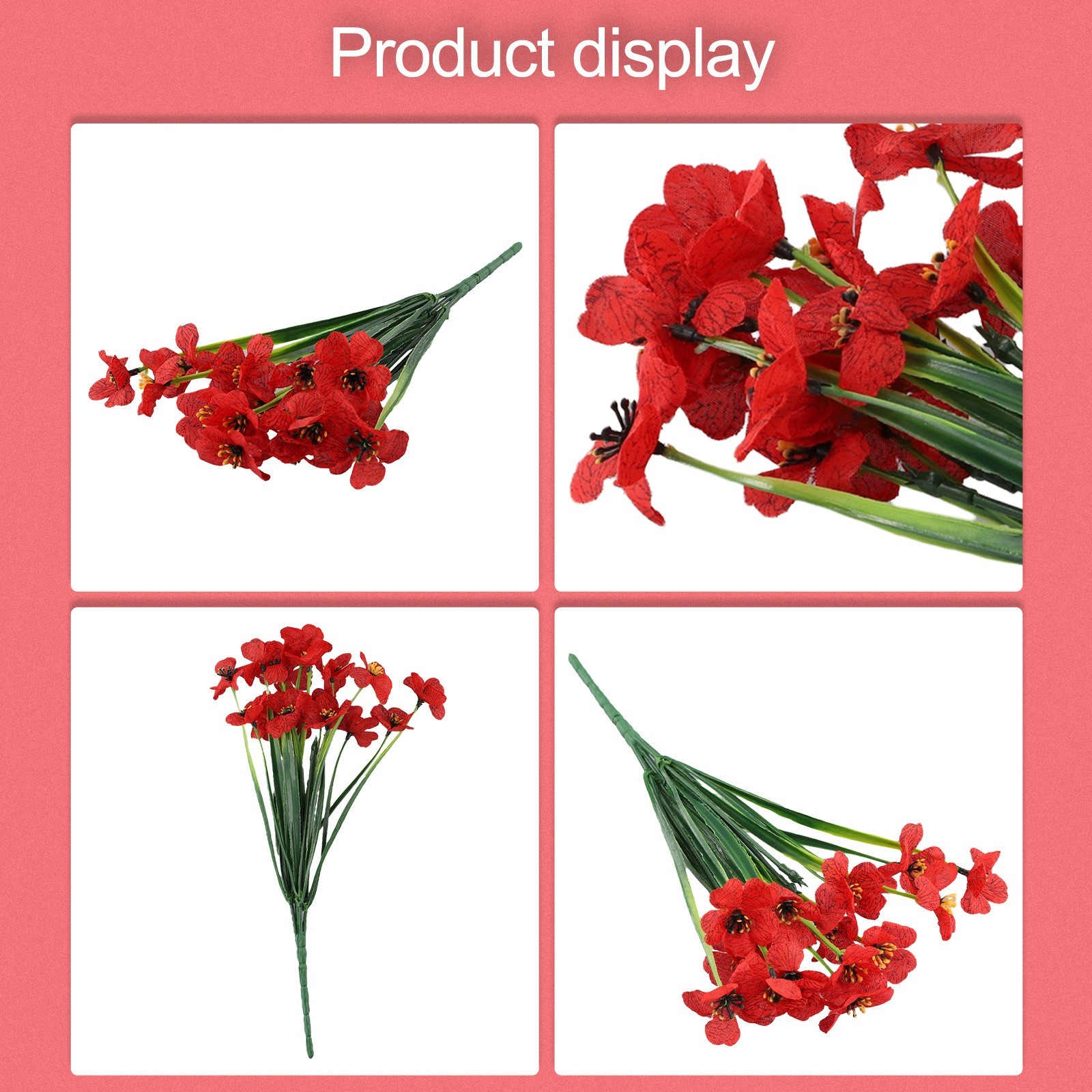 Colorful and Lifelike Artificial Flowers for Home and Office Decoration