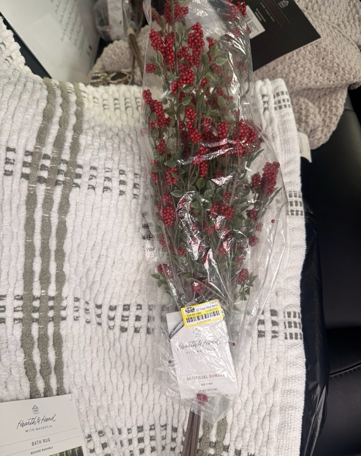 Faux Berry Artificial Bundle from Hearth & Hand™ with Magnolia