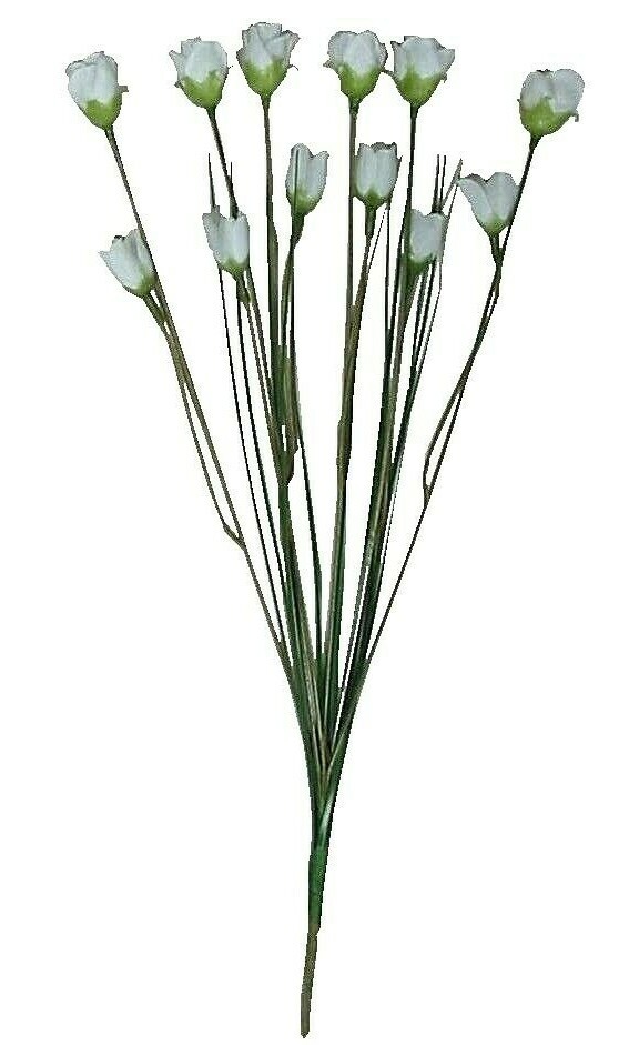 (20 Pack) Cream Mini Rose Bud 15″ Filler Spray Silk Flower Decor Art Craft US