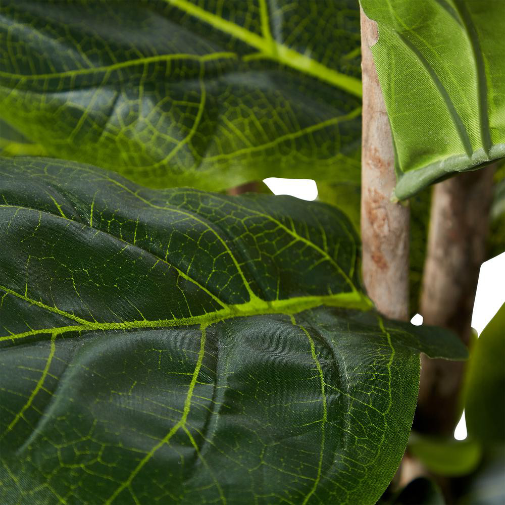 72in Artificial Fiddle Leaf Fig Tree Home Office Decoration Living Room Bedroom