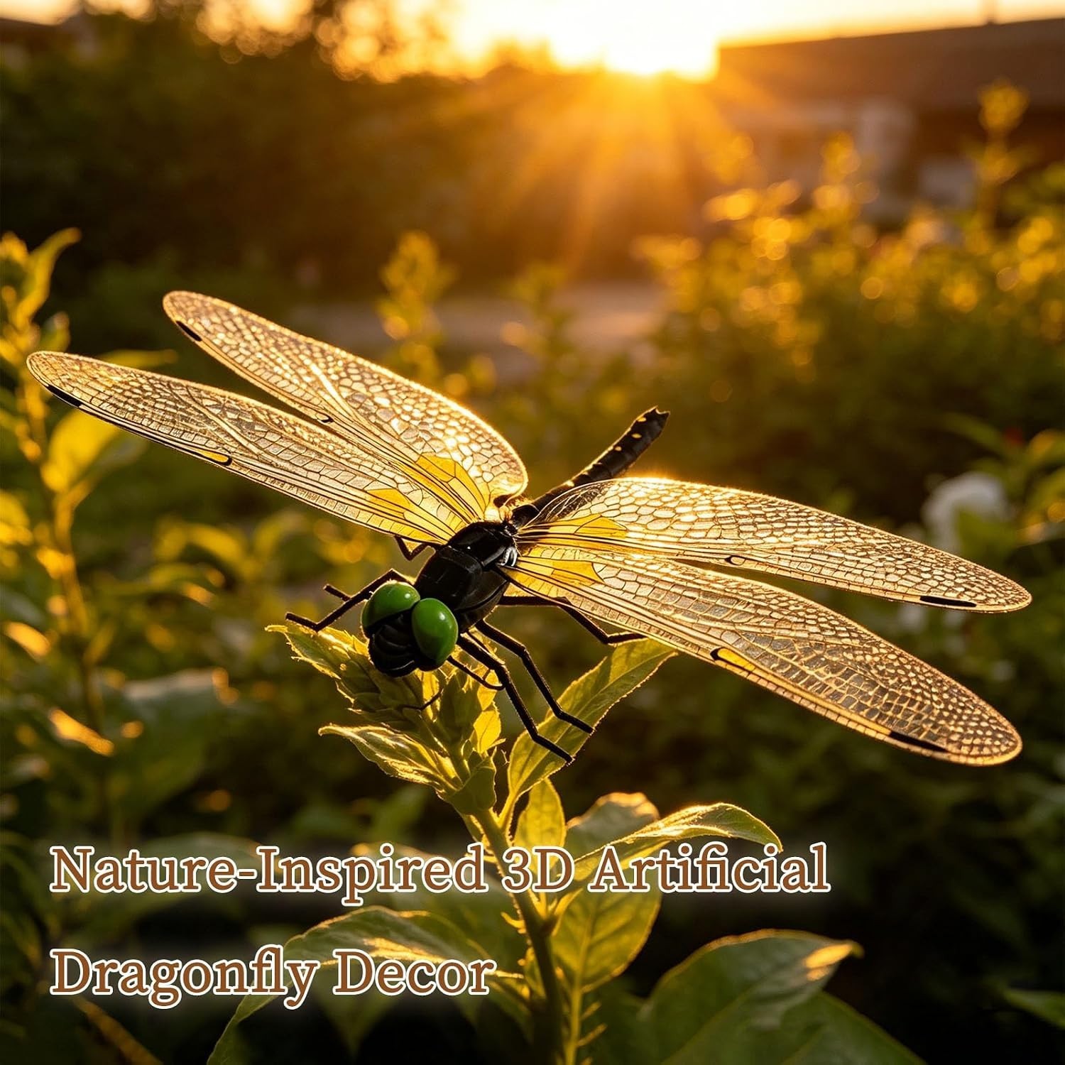 Removable Hanging Dragonfly Clips, Indoor Outdoor Decor