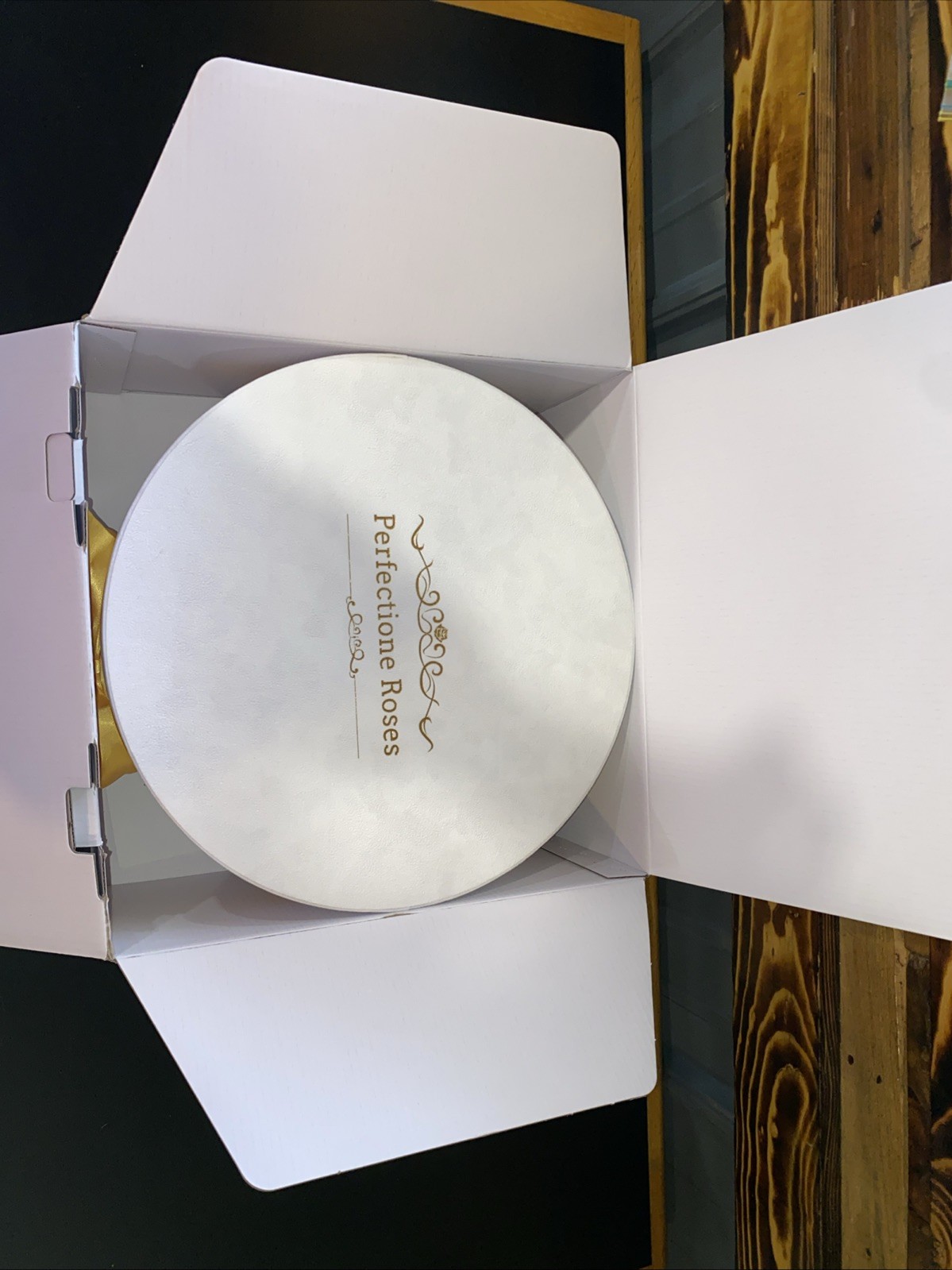 Preserved Yellow Roses In Luxury White Box 50 Ct