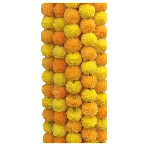 Artificial Marigold Flower Garlands Vine Wedding Event Party Home Wholesale Lot