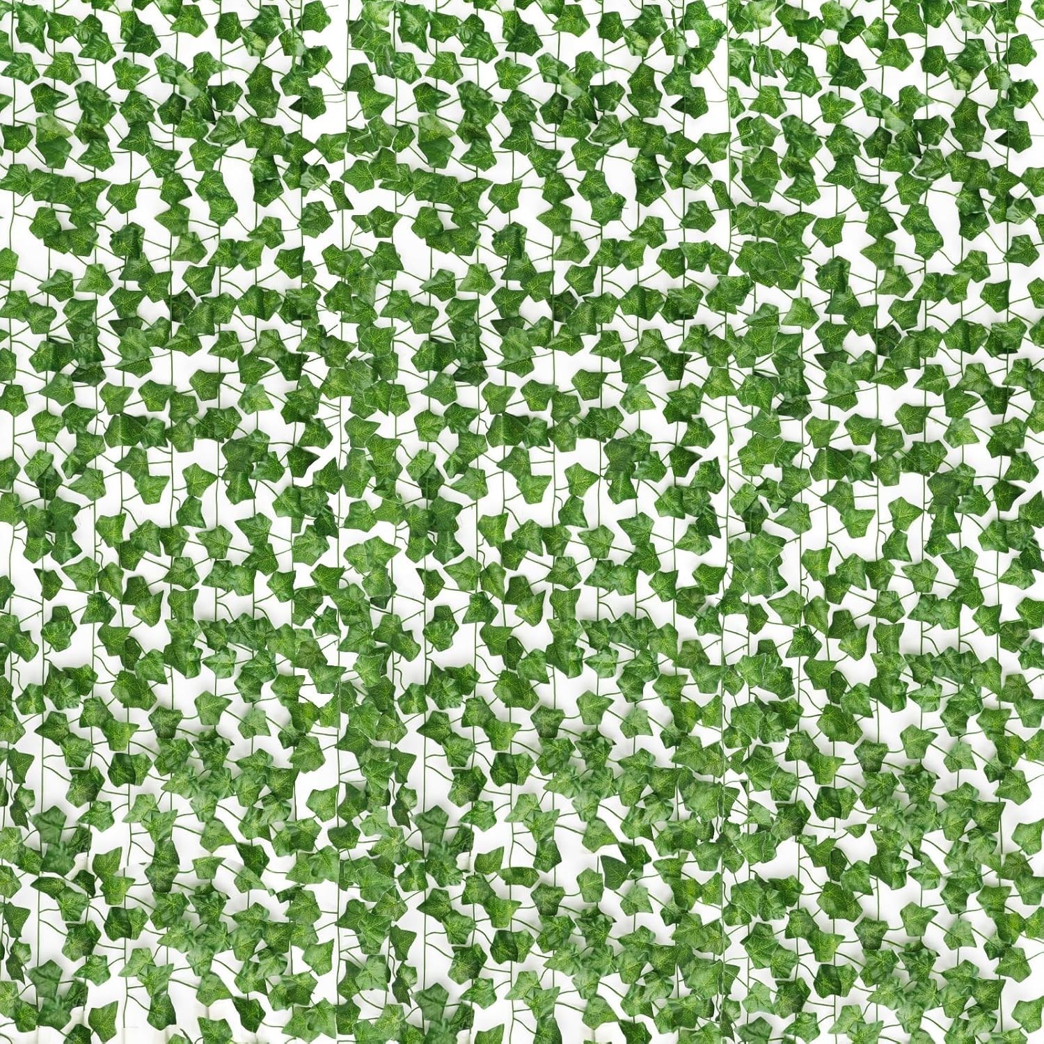24 Pack 158ft Fake Vines W/ Leaves Bedroom Artificial Ivy Garland Fake Ivy