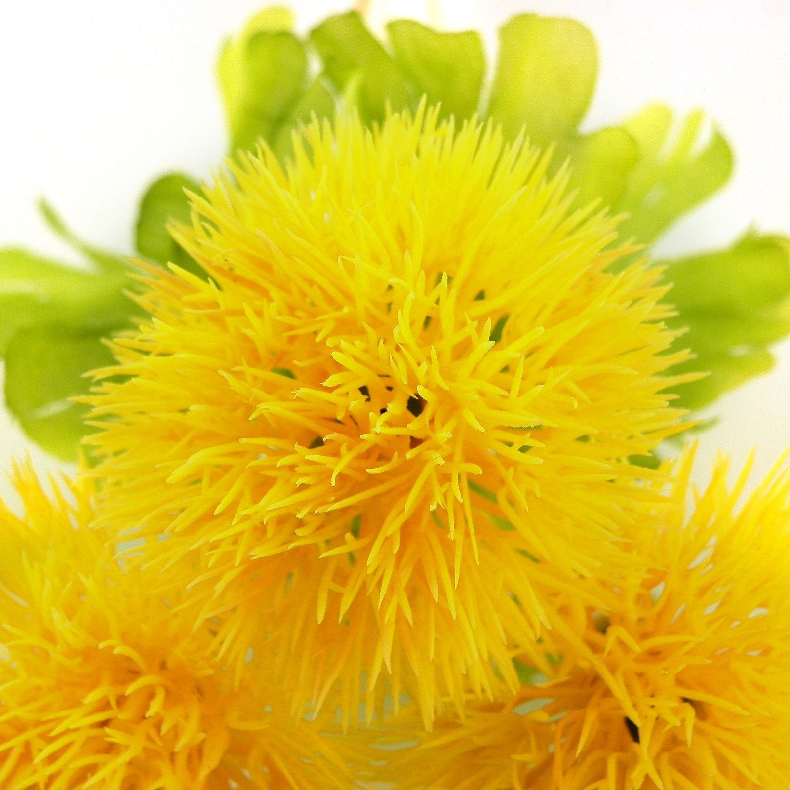 Artificial Flowers Yellow Dandelion 6 Bunches