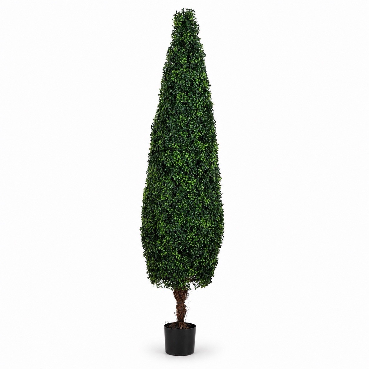 6’ UV Boxwood Artificial Cone Topiary Tree Indoor/Outdoor