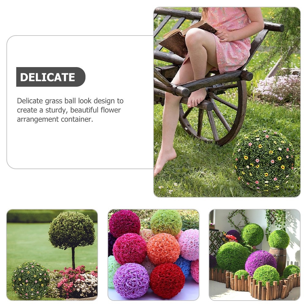5 Pcs Flower Arrangement Ball Inner Liner Plant Support Frame Cage