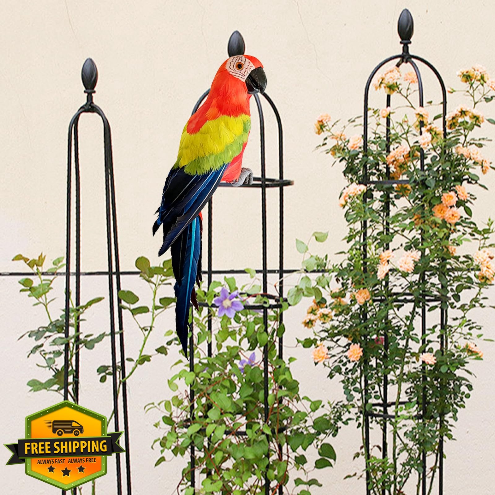 Abirdflyer 35cm Artificial Parrot