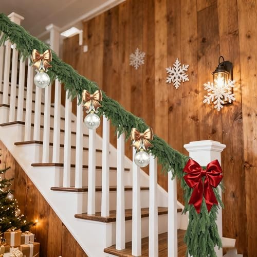 Christmas Garlands Norfolk Pine – Real Touch Pine Garlands – Garlands 9FT