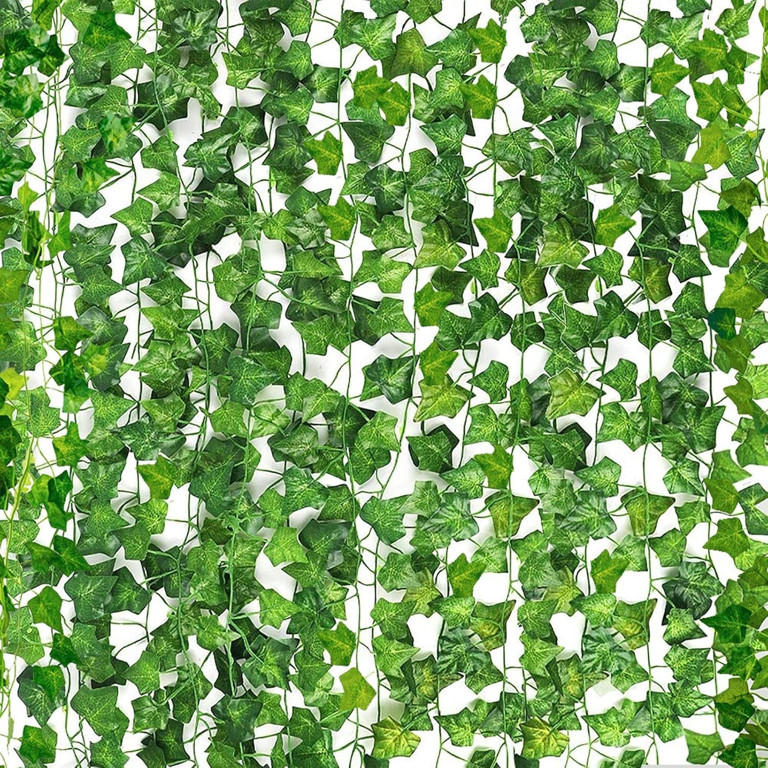 24 Pack 158ft Fake Vines W/ Leaves Bedroom Artificial Ivy Garland Fake Ivy New