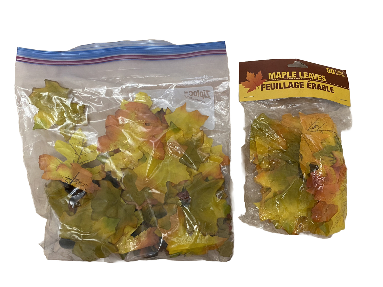 Maple Leaves Fall Foliage Faux Leaves Harvest Autumn Decoration Over 50 Decor