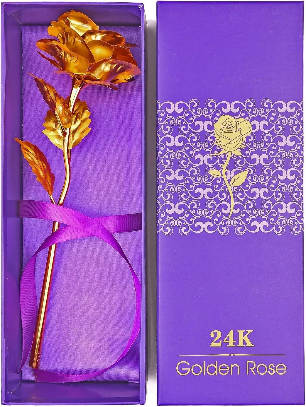 24K Golden Rose Idea for Valentine’s Day Mother’s Day Birthday Anniversary