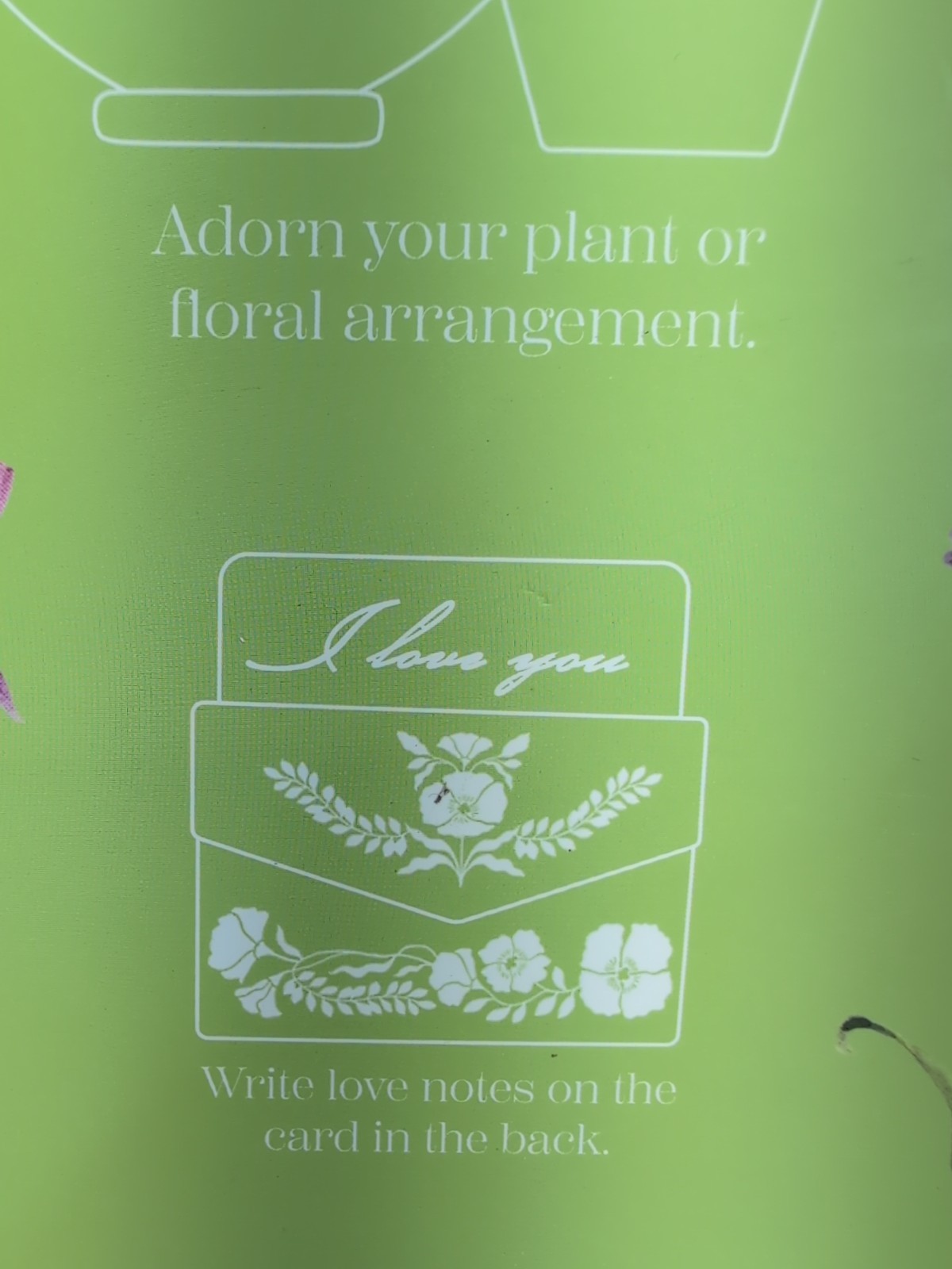 NEW! SEALED! ANTHROPOLOGIE 12″ GOLD METAL FLORAL PLANT POT PICKS INDOOR FLOWERS
