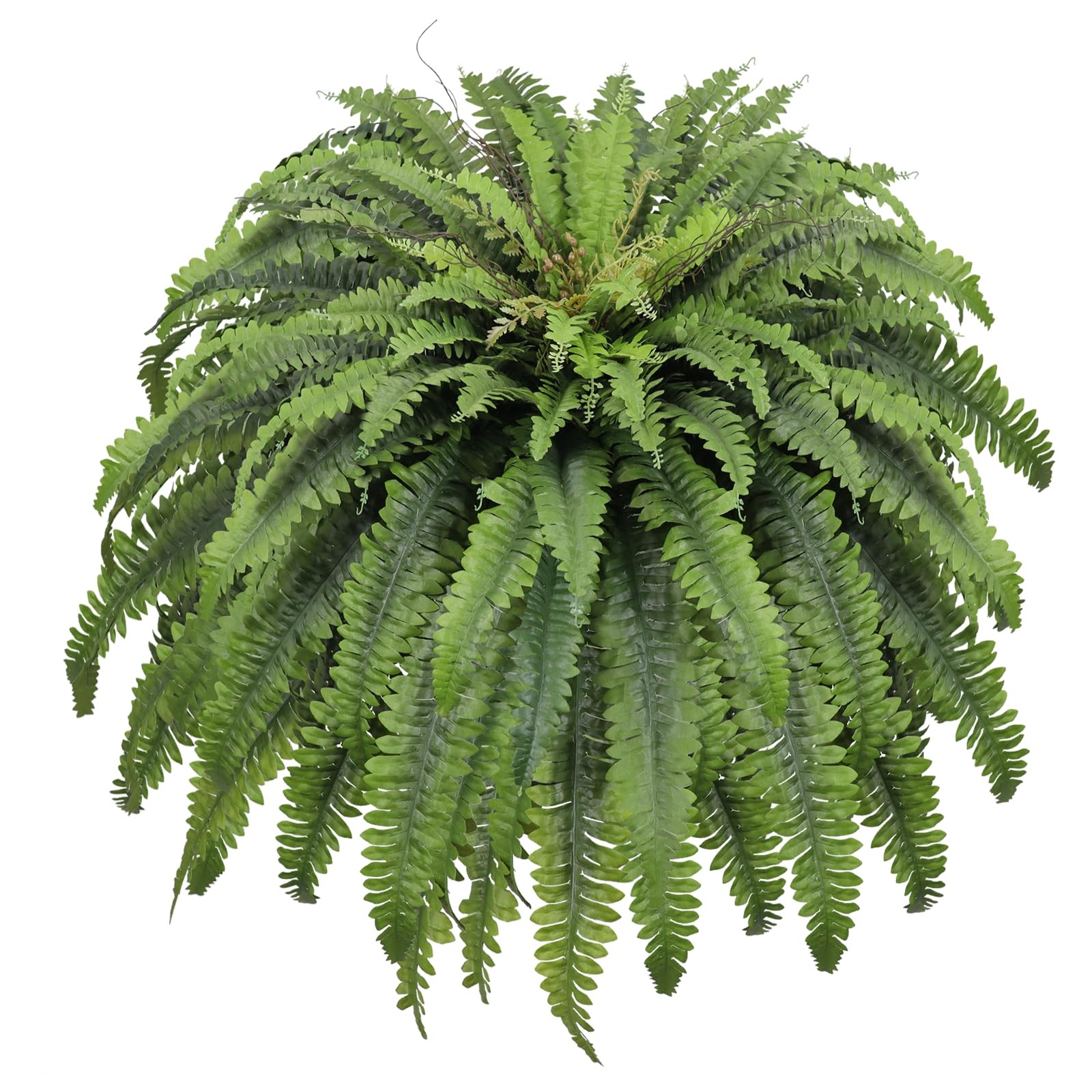 50″ Fake Ferns Artificial Plants Large, 98 Fronds Artificial Fern for Garden