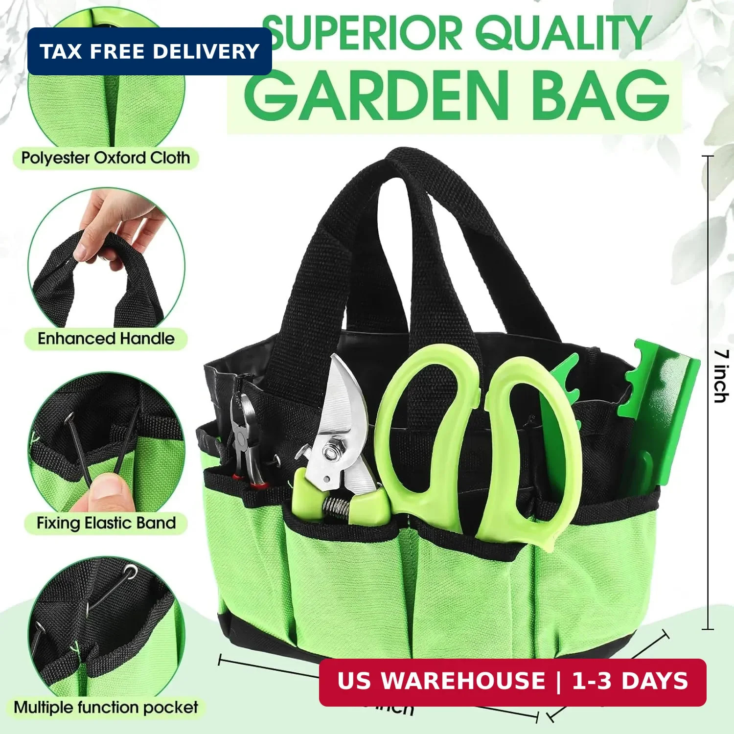 207 Pcs Flower Arrangement Supplies Florist Garden Tool Gift Kit for Women Inclu